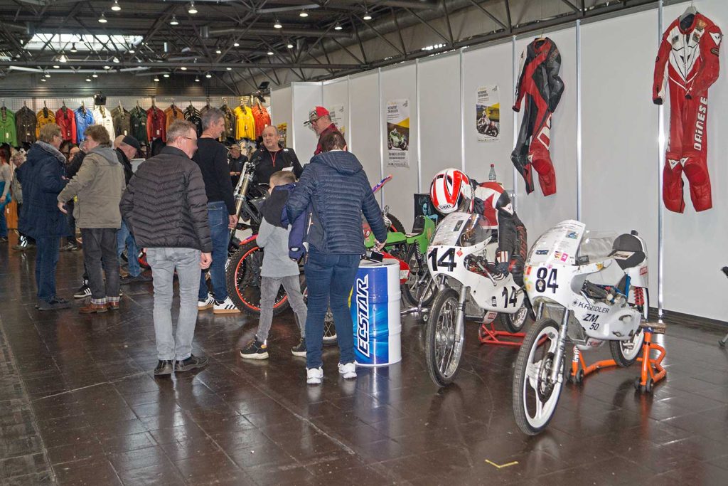 Stand Golden 50cc Racingriders Motorradmesse Leipzig 2025