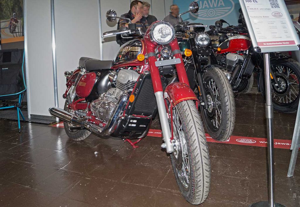 Jawa Stand Motorradmesse Leipzig 2025