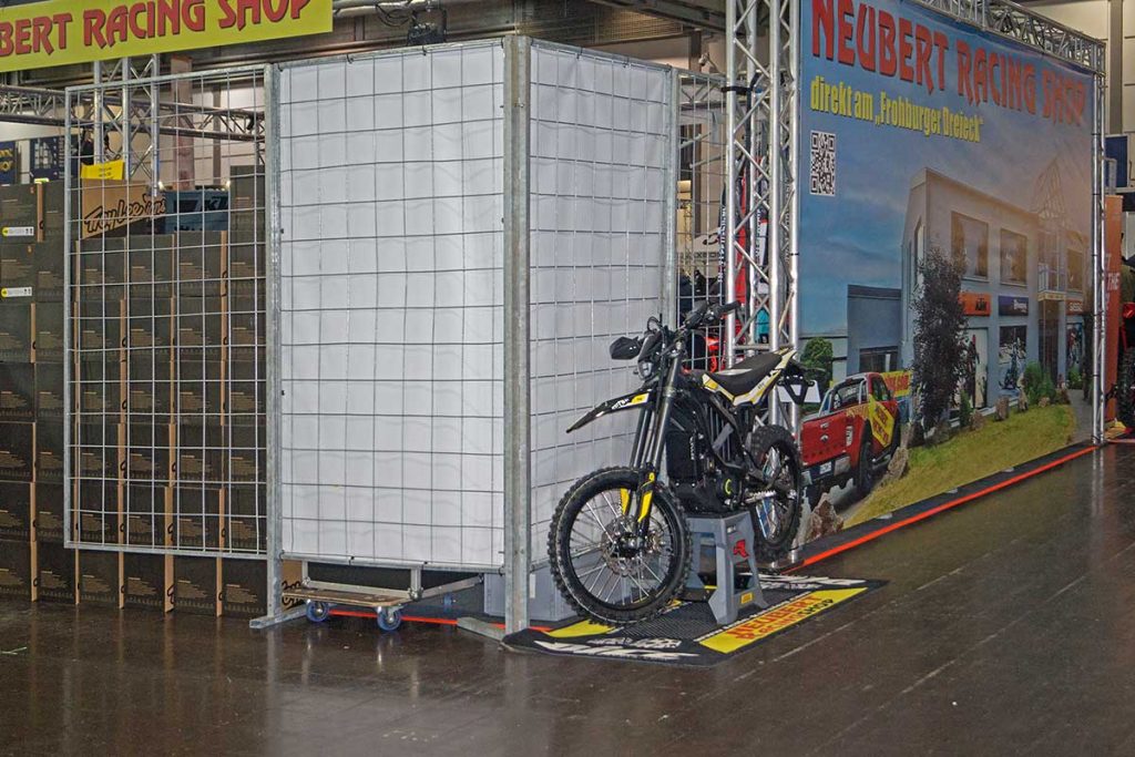 Stand Neubert Racing Shop Motorradmesse Leipzig 2025