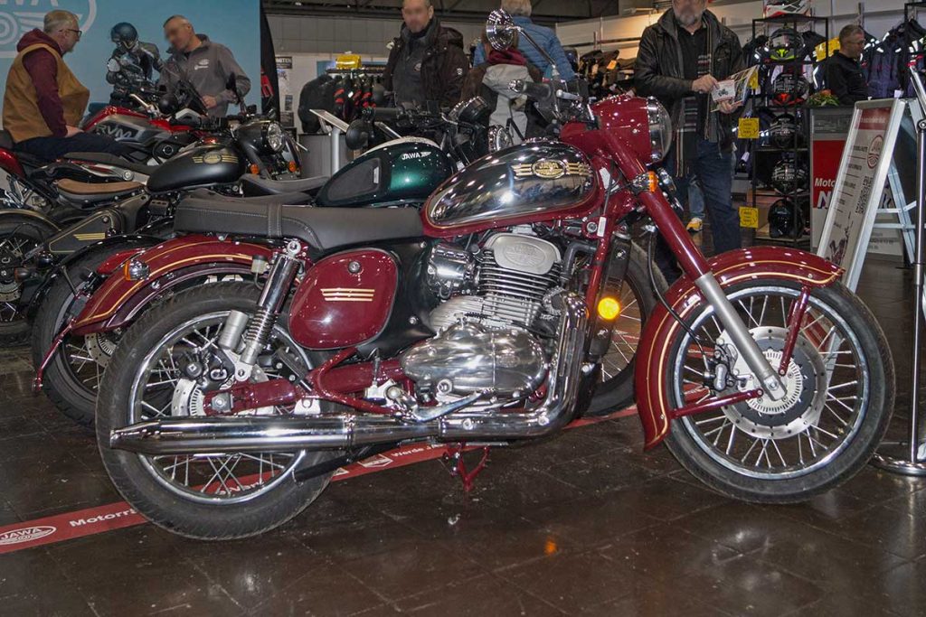 Jawa Stand Motorradmesse Leipzig 2025