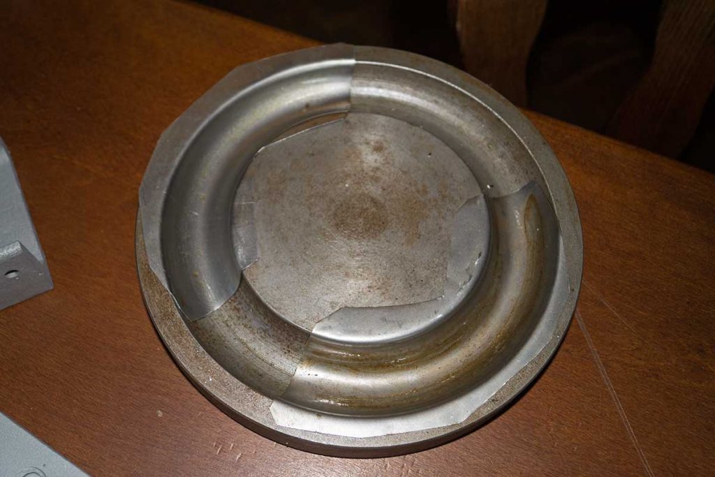 Form für Metalldrückmaschine