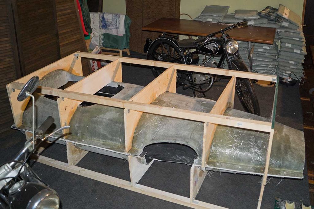 Form für SEG II Vorderwagen