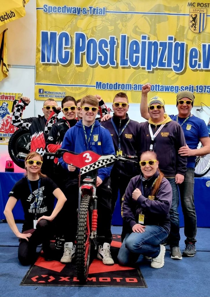 Stand MC Post Motorradmesse Leipzig 2025