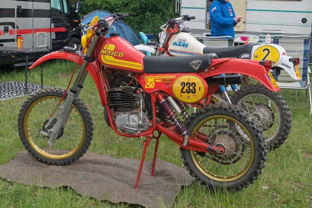 233 Ronny van der Tol, Maico GS 250, Bj. 1980, Zschopau