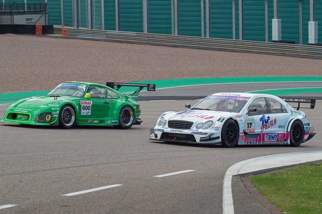 600 Dirk TorwestenPorsche 935 TR , Bj. 1989, 17 Stefan Mücke Mercedes C-Klasse DTM Bj. 2005