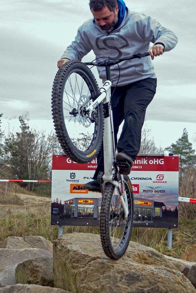 Aramis Fahrrad-Trial in Meltewitz 6.12.2025