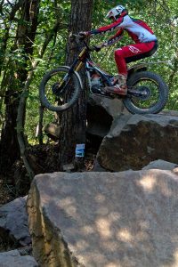 Erik Kellig beim 2. ADAC-Trial Meltewitz
