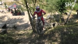 Ringo Uhlmann beim 2. ADAC-Trial Meltewitz