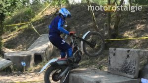 Darius Delling beim 2. ADAC-Trial Meltewitz