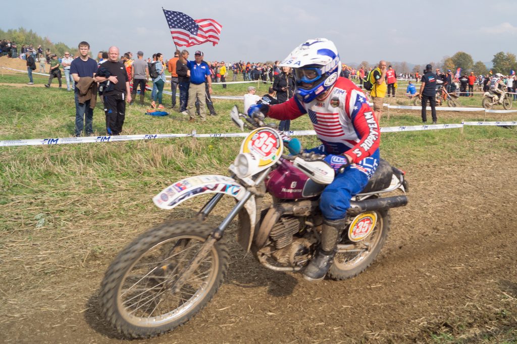 35 Terry Cunningham, USA, Husqvqrnq WR 360 Baujahr 1976